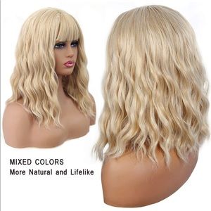 Blonde costume wig